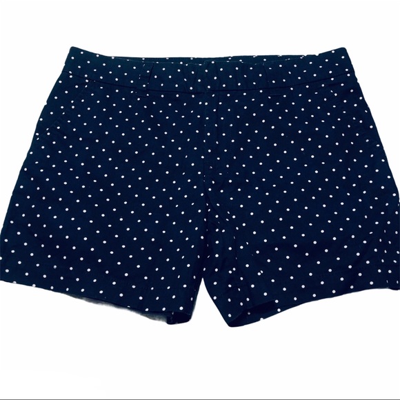 Tommy Hilfiger Pants - Tommy Hilfiger Navy Blue White Polka Dot Shorts